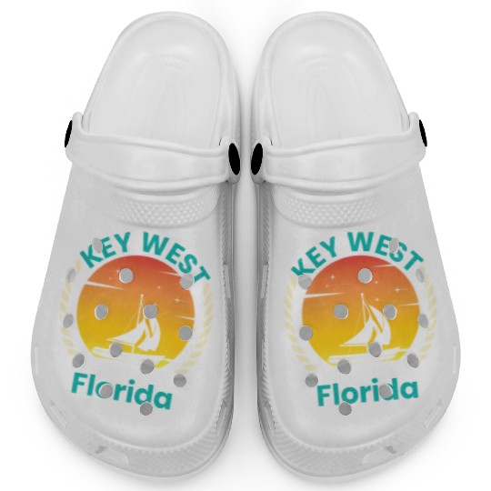 KEY-WEST FLORDIA Sailing West Keys Sailing Outfit Clogs