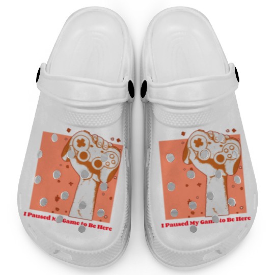 I paused my game to be here Clogs