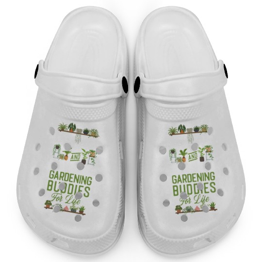 Plant Lover Gardening Mom Daughter Clogs