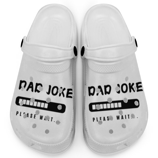 Dad joke loading funny Design Clogs