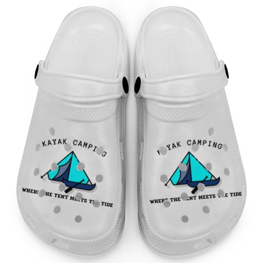 Kayak Camping blue Clogs