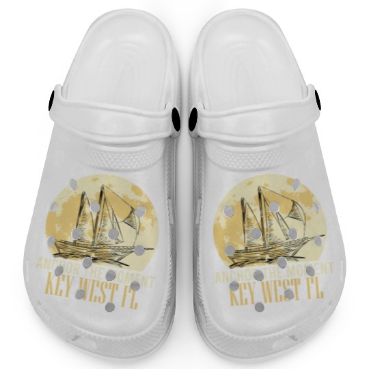 Florida ANCHOR THE MOMENT KEY-WEST, FL Clogs