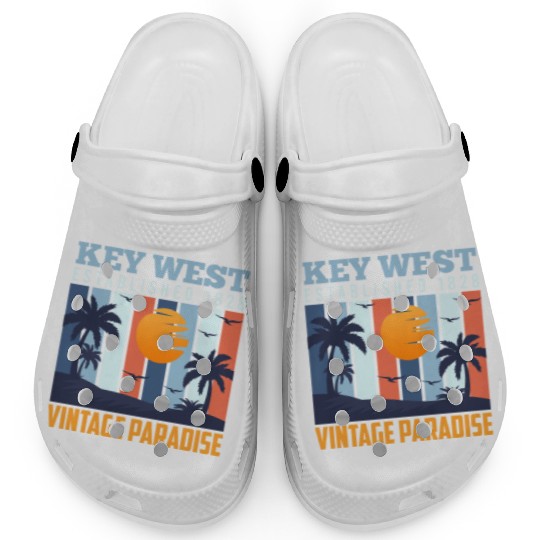 KEY-WEST ESTABLISHED 1828 VINTAGE PARADISE Clogs