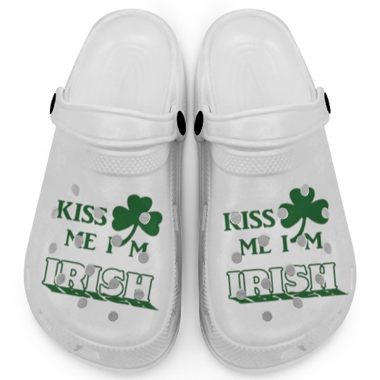 Kiss Me Im Irish 2025 Clogs