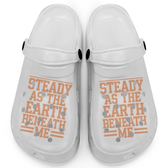 Steady As The Earth Beneath Me Taurus Zodiac Clogs