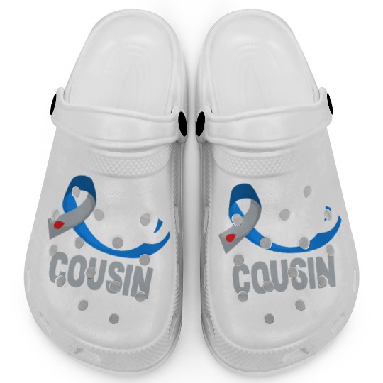 Diabetes Type 1 Awareness T1D Cousin Support Clogs