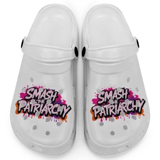 Smash The Patriarchy - International Womens Day Clogs