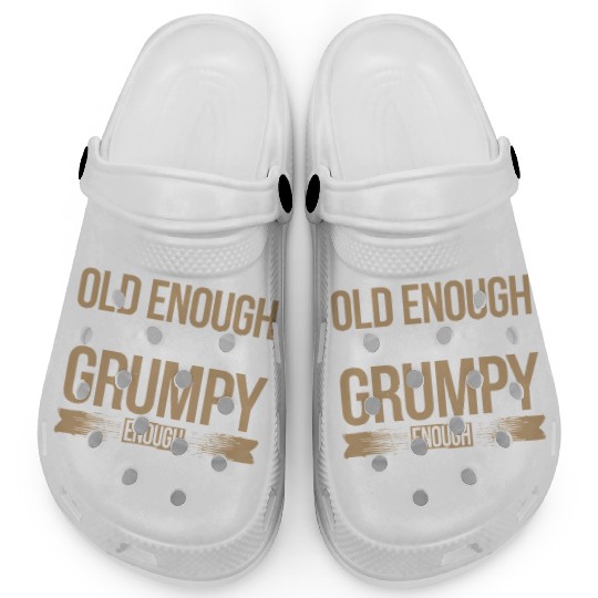 Grumpy Old Man Clogs