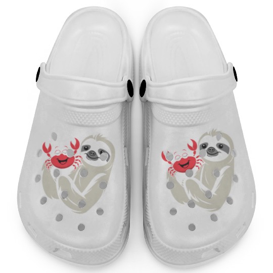 Empathy Is My Superpower: Cancer Zodiac Sloth Clogs