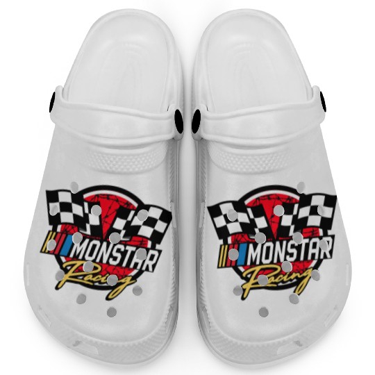 monstar racing barbed wire Clogs