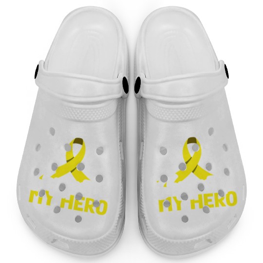 Support My Hero Microcephaly Awareness Clogs