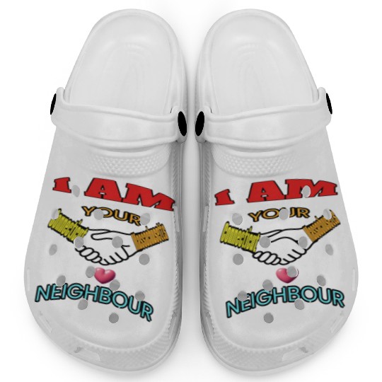 I AM YOUR NEIGHOUR CONNECTICUT AND MASSACHUSETTS Clogs