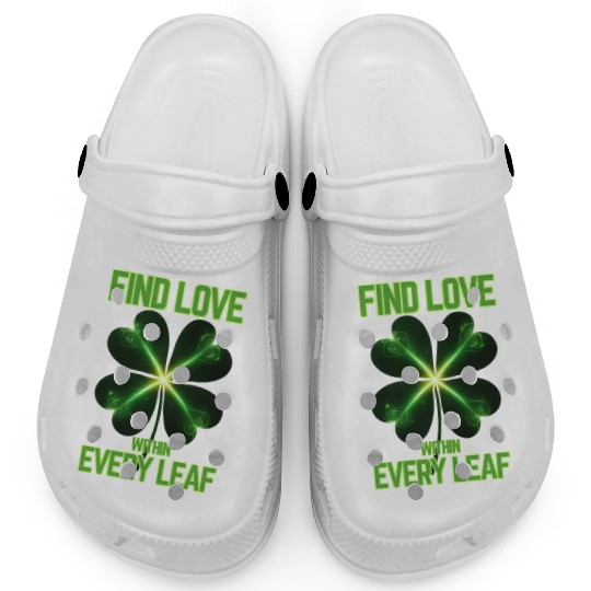 Mystic Clover - Find love within every leaf Clogs