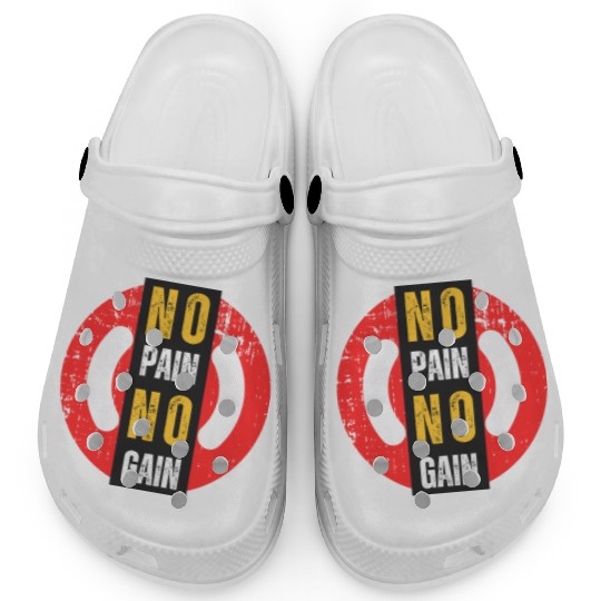 Gym - No Pain No Gain Clogs