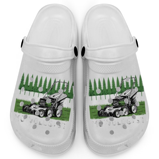Mowologist Gardener Lawn Mowing Gift Clogs