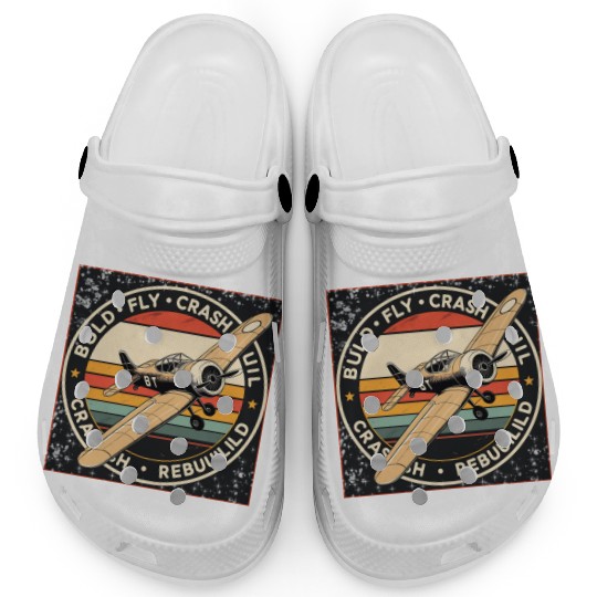 RC Plane Build Fly Crash Rebuild Pilot RC Planes Clogs