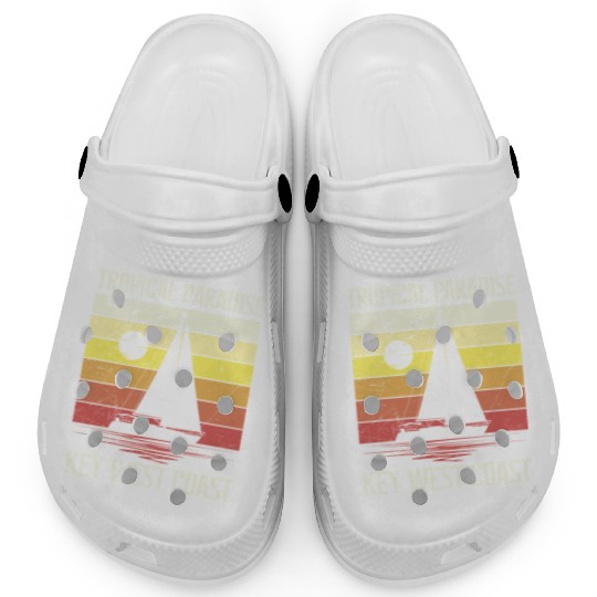Florida TROPICAL PARADISE KEY-WEST COAST Clogs