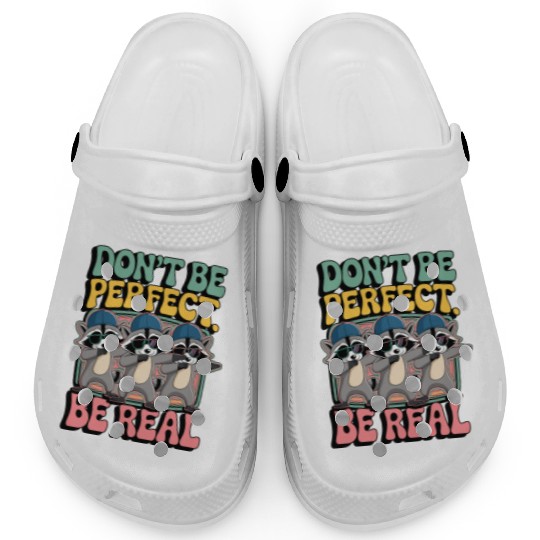 Three Cool Trash Panda Clogs