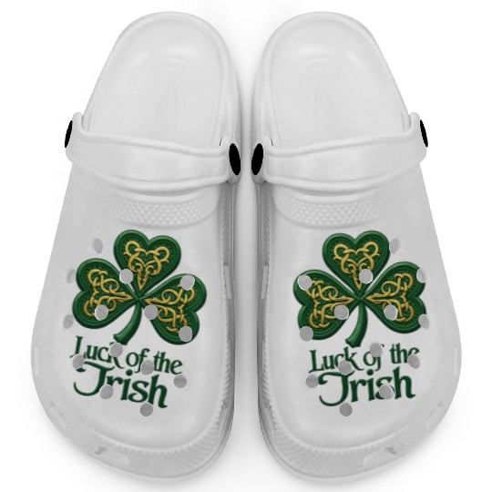 Celtic Shamrock Clogs – Luck of the Irish Design