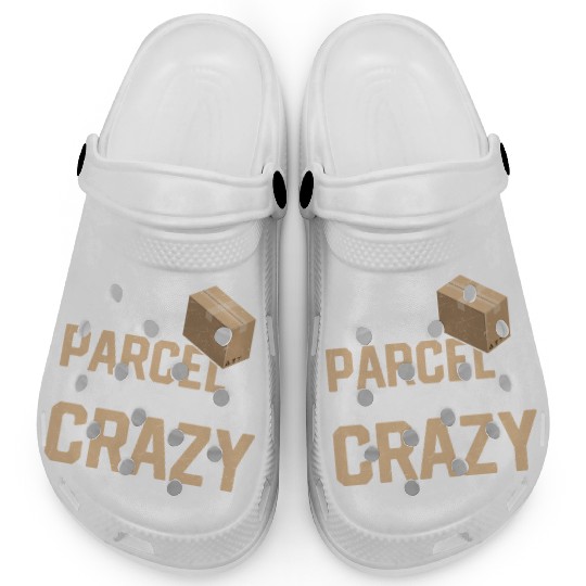 One Parcel Short Of Crazy Mailman Postal Worker Clogs