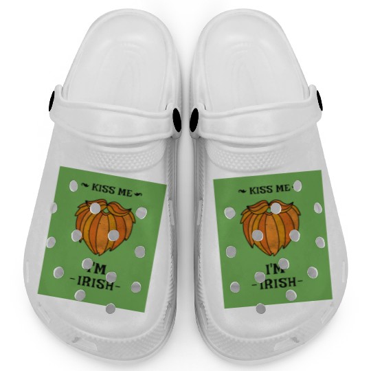 Kiss Me Im Irish Clogs