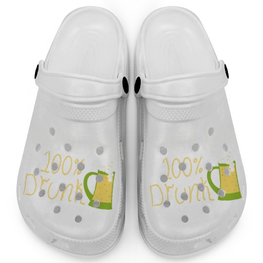 Funny St Patricks Day Clogs - irish humor