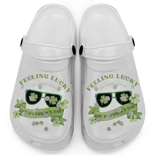 Feeling Lucky or Just Tipsy – St. Patrick’s Day Clogs