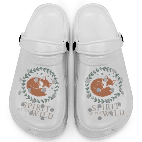 Cottagecore Spirit of the Wild Fox Clogs