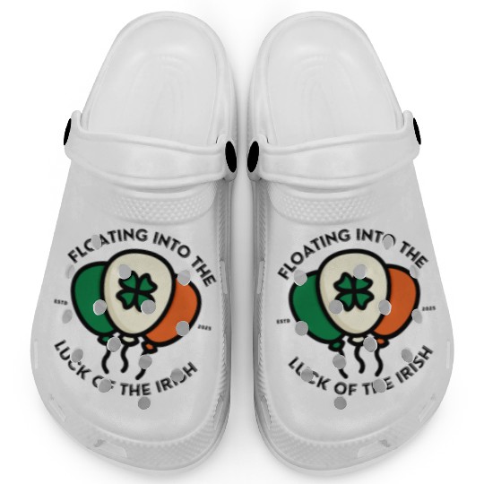Floating into the luck of the irish Clogs