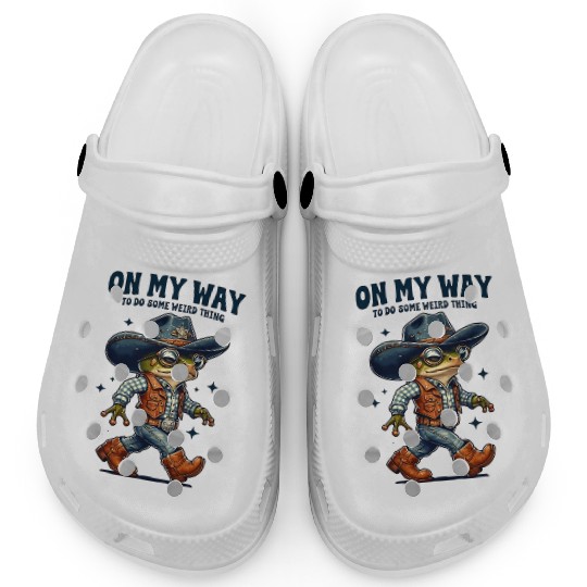 Cowboy Frog – Ready for Adventure Clogs