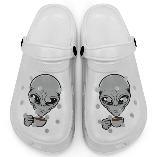 Grey Alien Clogs
