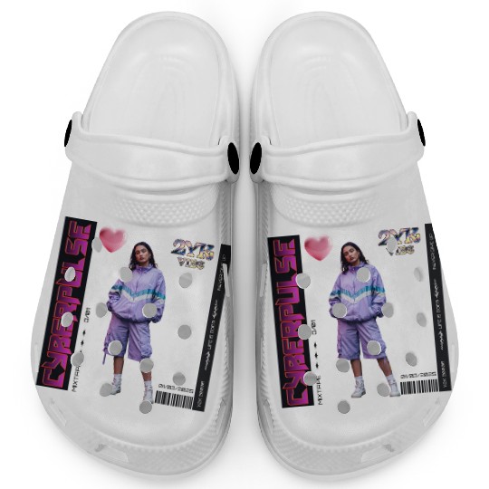 Y2K Vibes Cyberpulse Retro Clogs