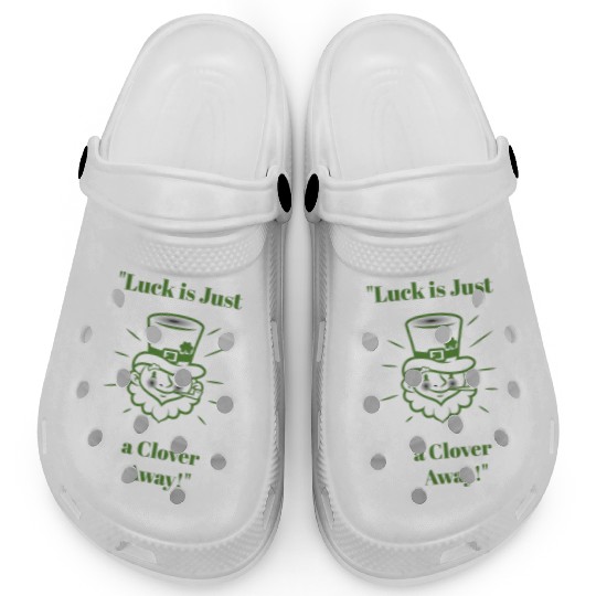 Luck is just a clover away Clogs