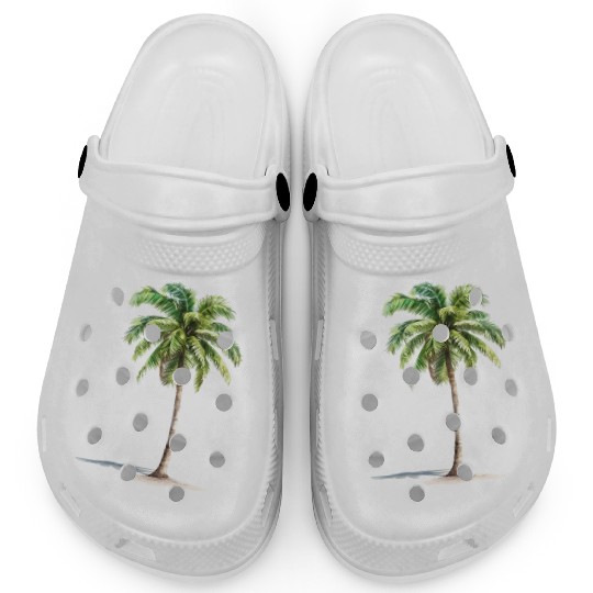 palm Tree Clogs
