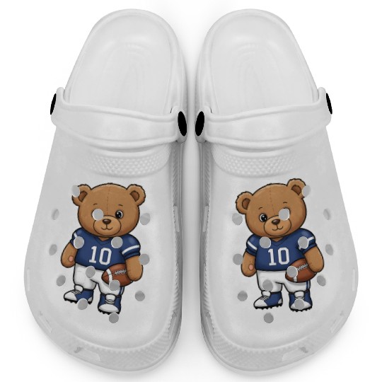 Teddy bear football player Clogs