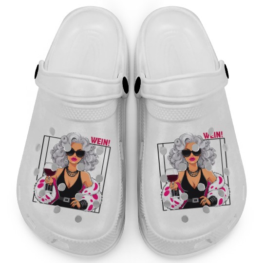 I'm Like A Fine Wine, Better With Age Statement Clogs