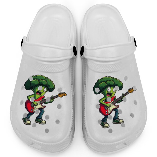 Rocking Broccoli Clogs