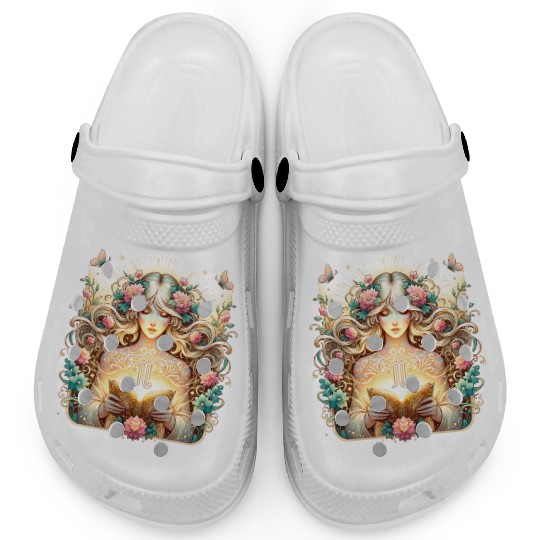 Virgo - Starlit Goddess of Purity Clogs