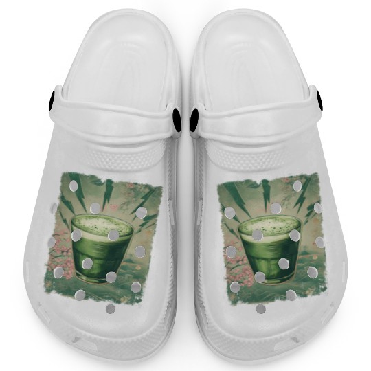 POWERED BY MATCHA - JAPAN THEME Clogs