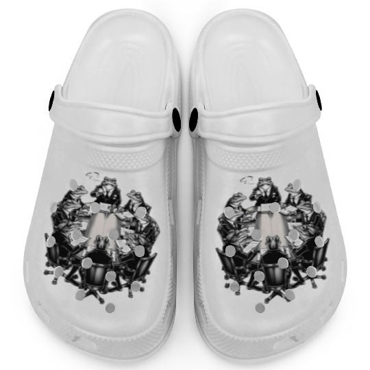 Frog Business Meeting Clogs