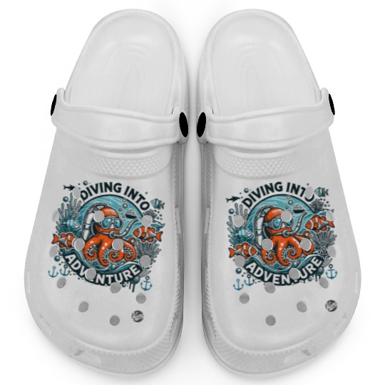 Diving Into Adventure – Octopus Diver Clogs