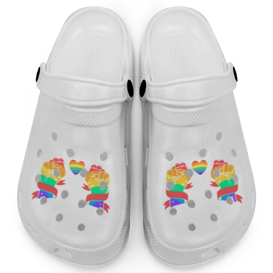 LGBTQIA Supporter, Lesbians, Gays, Gender Justice Clogs