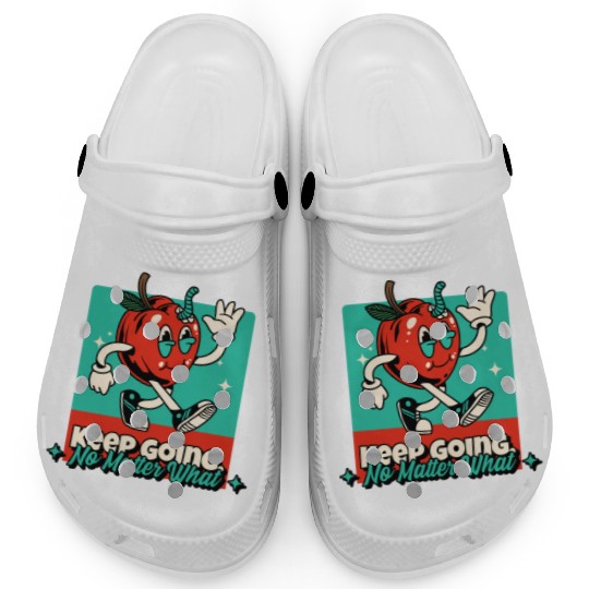 Keep Going No Matter What Business Motivation Clogs