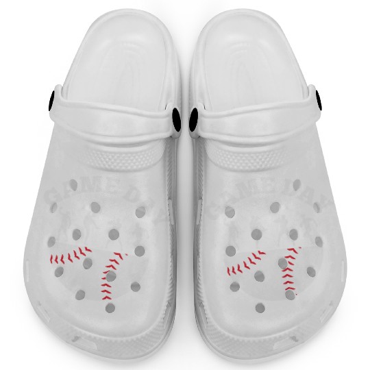 Game Day Baseball Fan Clogs