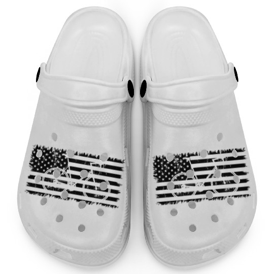Cycling USA Flag Clogs