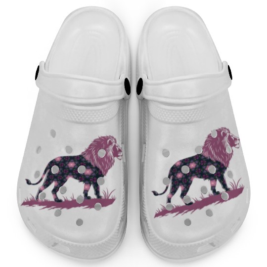 Star of David Pattern 20 Lion of Judah Clogs