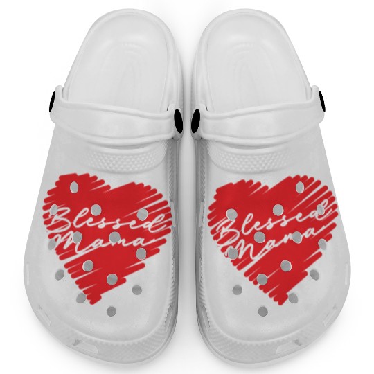 Blessed Mama - Mom Life Clogs
