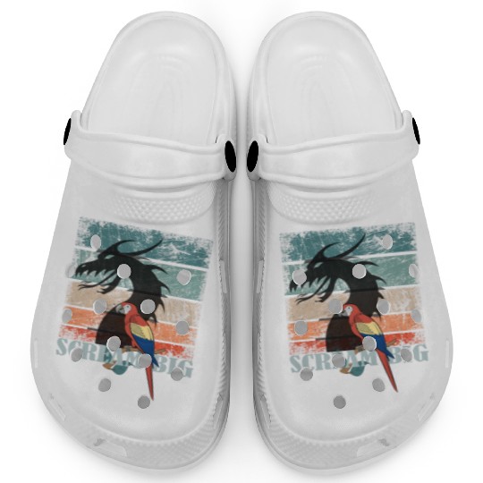 Scream Big Parrot Dragon Fusion Clogs