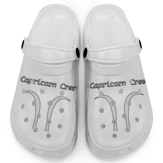 New, Original Capricorn Symbol Clogs