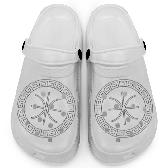 Delphic Epsilon Symbol | Ancient Greek Emblem Clogs